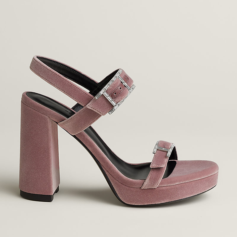 Bossa sandal - Purple | Hermès Saudi Arabia